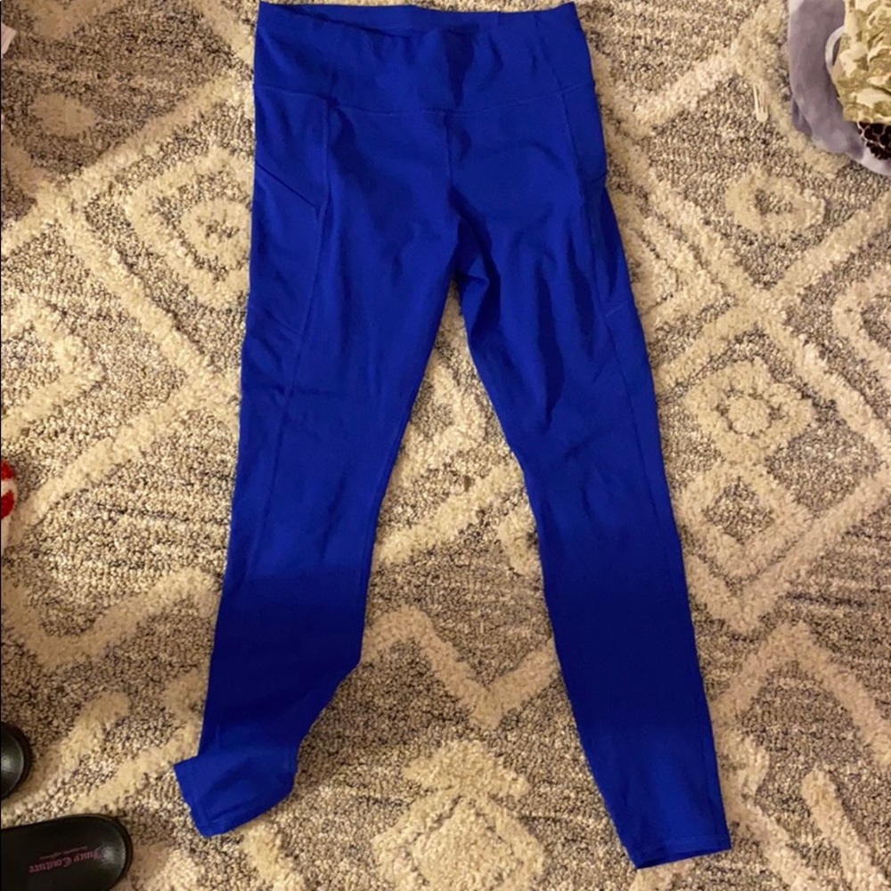 Blue Athleta Leggings size Small